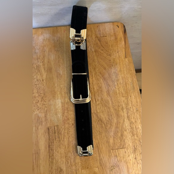ZARA 100% Leather Belt with Square Buckle - Picture 14 of 15